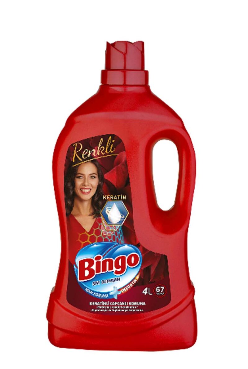 Bingo Liquid 3l. Color Red