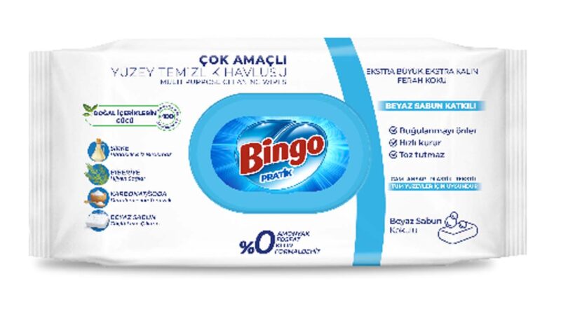 Bingo почистващи кърпи Sapun x 100