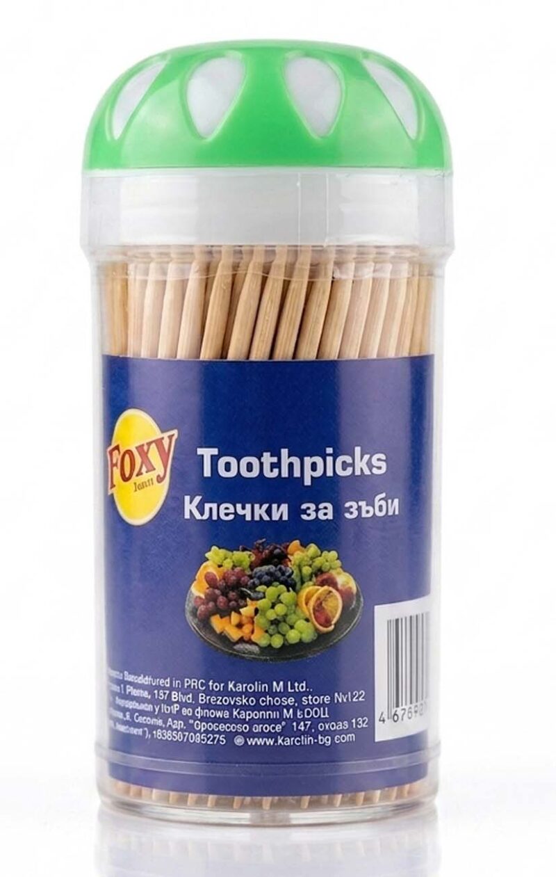 Foxy клечки за зъби, солничка