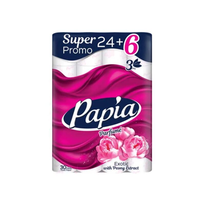 Papia тоалетна хартия 30-ка Exotic