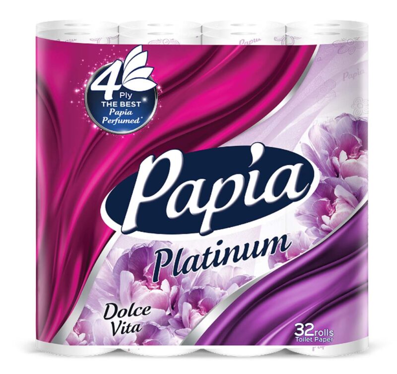 Papia тоалетна хартия 32-ка Platinum  Dolce Vita