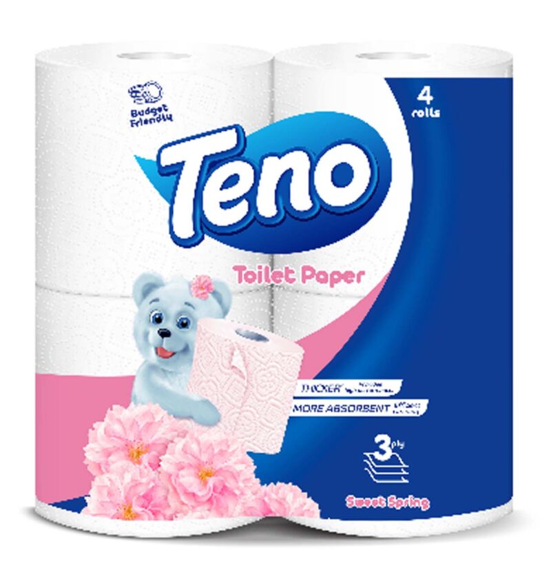 Teno тоалетна хартия 4-ка Sweet Spring